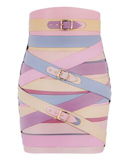 Marina Hoermanseder Pastell Strap Skirt