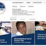 Woche des Sehens 2024 Start Instagram