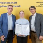 Deutsche Meisterschaft im Augenoptiker-Handwerk 2024 Hankiewicz Beerenbrink Schmidt c ZVA