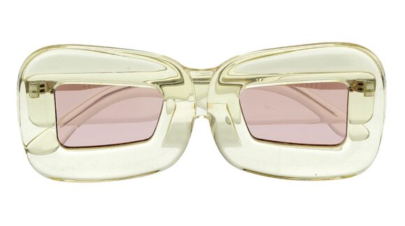 Designer Henrik Vibskov Gentle Monster Marla 261 Transparent Yellow Pink