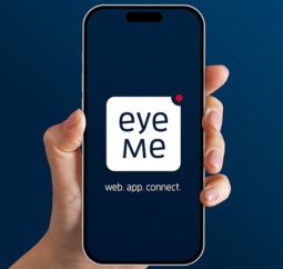 eyeMe WebApp eyes and friends