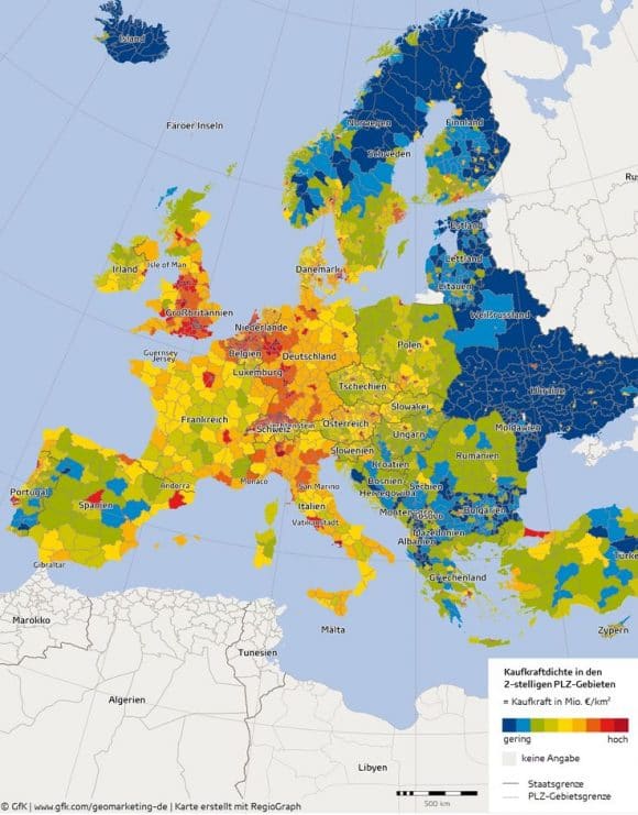 Kaufkraft Europa Gute Zahlen In Zentral Und Osteuropa Eyebizz