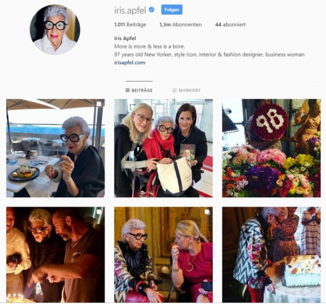 Iris Apfel Die Alteste Stil Ikone Der Welt Eyebizz